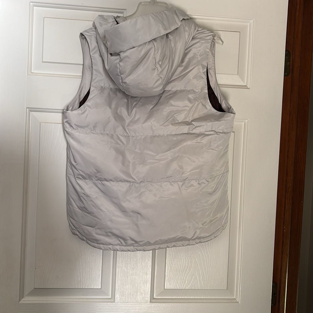 Coach Gray Puffer Vest - Picture 3 of 3